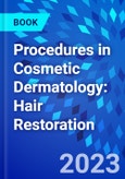 Procedures in Cosmetic Dermatology: Hair Restoration- Product Image