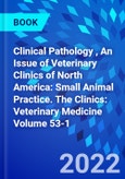 Clinical Pathology , An Issue of Veterinary Clinics of North America: Small Animal Practice. The Clinics: Veterinary Medicine Volume 53-1- Product Image