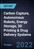 Innovations in Carbon Capture, Autonomous Robots, Energy Storage, 3D Printing & Drug Delivery Systems- Product Image