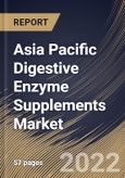 Asia Pacific Digestive Enzyme Supplements Market Size, Share & Industry Trends Analysis Report By Application (Additional supplements, Medical & Infant Nutrition and Sports Nutrition), By Origin (Animal, Plant, Microbial), By Country and Growth Forecast, 2022 - 2028- Product Image