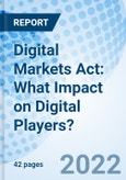 Digital Markets Act: What Impact on Digital Players?- Product Image