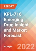 KPL-716 Emerging Drug Insight and Market Forecast - 2032- Product Image