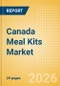 Canada Meal Kits (Prepared Meals) Market Size, Growth and Forecast Analytics, 2024-2029 - Product Thumbnail Image