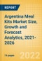 Argentina Meal Kits (Prepared Meals) Market Size, Growth and Forecast Analytics, 2021-2026 - Product Thumbnail Image
