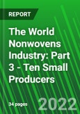 The World Nonwovens Industry: Part 3 - Ten Small Producers- Product Image