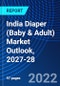 India Diaper (Baby & Adult) Market Outlook, 2027-28 - Product Thumbnail Image