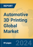 Automotive 3D Printing Global Market Insights 2024, Analysis and Forecast to 2029, by Manufacturers, Regions, Technology, Application- Product Image