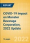 COVID-19 Impact on Monster Beverage Corporation, 2022 Update - Product Thumbnail Image