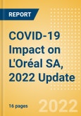 COVID-19 Impact on L'Oréal SA, 2022 Update- Product Image