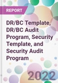 DR/BC Template, DR/BC Audit Program, Security Template, and Security Audit Program- Product Image