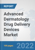 Advanced Dermatology Drug Delivery Devices Market: Global Industry Analysis, Trends, Market Size, and Forecasts up to 2028- Product Image