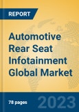 Automotive Rear Seat Infotainment Global Market Insights 2023, Analysis and Forecast to 2028, by Manufacturers, Regions, Technology, Application, Product Type- Product Image