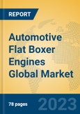 Automotive Flat Boxer Engines Global Market Insights 2023, Analysis and Forecast to 2028, by Manufacturers, Regions, Technology, Application, Product Type- Product Image