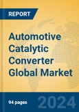 Automotive Catalytic Converter Global Market Insights 2024, Analysis and Forecast to 2029, by Manufacturers, Regions, Technology, Application, Product Type- Product Image