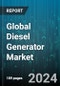 Global Diesel Generator Market by Power Rating (0-100 kVA, 100-350 kVA, 1000 kVA), Application (Peak Shaving, Prime or Continuous Power, Standby Power), End-User - Forecast 2024-2030 - Product Image