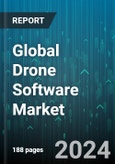 Global Drone Software Market by Offering (App-Based Software, Desktop Software), Deployment (Ground Based, Onboard Drones), Application - Forecast 2024-2030- Product Image