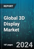 Global 3D Display Market by Product Type (Head Mounted Display, Stereoscopic, Volumetric Display), Technology (Digital Light Processing, LED (For Backlighting LCD Display Panels), Organic LED), Access Methods, Application - Forecast 2024-2030- Product Image