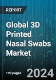 Global 3D Printed Nasal Swabs Market by Product (Natural Polymer, Synthetic Polymer), Technology (Fused Deposition Modeling (FDM), Stereolithography (SLA)), Application, End-user - Forecast 2024-2030- Product Image