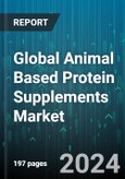 Global Animal Based Protein Supplements Market by Raw Material (Casein, Egg, Fish), Product (Protein Bars, Protein Powder, Ready-to-Drink), Distribution Channel, Application - Forecast 2024-2030- Product Image