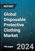Global Disposable Protective Clothing Market by Material Type (Polyester, Polyethylene, Polylactic Acids), Application (Antistatic Protective Clothing, Biological or Radiation, Chemical), End-use industry - Forecast 2024-2030- Product Image
