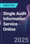 Single Audit Information Service - Online  - Product Image