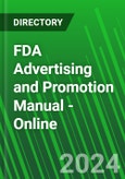 FDA Advertising and Promotion Manual - Online - Product Image