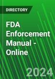 FDA Enforcement Manual - Online- Product Image