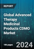 Global Advanced Therapy Medicinal Products CDMO Market by Products (Cell Therapy, Gene Therapy, Tissue Engineered), Phase (Phase I, Phase II, Phase III), Indication, End-Users - Forecast 2024-2030- Product Image