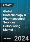 Global Biotechnology & Pharmaceutical Services Outsourcing Market by Services (Auditing & Assessment, Consulting, Product Design & Development), End-User (Biotech Companies, Pharmaceutical Companies) - Forecast 2024-2030- Product Image