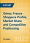 Gémo, France (Clothing and Footwear) Shoppers Profile, Market Share and Competitive Positioning - Product Image