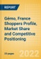 Gémo, France (Clothing and Footwear) Shoppers Profile, Market Share and Competitive Positioning - Product Thumbnail Image