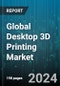Global Desktop 3D Printing Market by Component (Hardware, Services, Software), Technology (Digital Light Processing, Fused Deposition Modeling, Laminated Object Manufacturing), Software, Material, Application, Vertical - Forecast 2024-2030 - Product Image