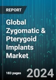 Global Zygomatic & Pterygoid Implants Market by Product Length (30 - 50 mm, Above 50 mm, Upto 30 mm), Application (Maxillary Sinuses, Severe Atrophy of Maxillary Bone) - Forecast 2024-2030- Product Image