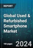 Global Used & Refurbished Smartphone Market by Type (Refurbished Phones, Used Phones), Pricing Range (Low-Priced, Mid-Priced, Premium), Sales Channel - Forecast 2024-2030- Product Image