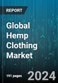 Global Hemp Clothing Market by Raw Product (Hemp Fiber, Hemp Seeds, Hemp Shivs), Source (Conventional or Natural Hemp Source, Organic Hemp Source), Processing Technique, Type, Application, Distribution Channel, End-User - Forecast 2024-2030- Product Image
