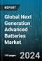 Global Next Generation Advanced Batteries Market by Technology (Lithium-Sulfur Battery, Magnesium Ion Battery, Metal-Air Battery), End user (Consumer Electronics, Energy Storage, Industrial) - Forecast 2024-2030 - Product Image