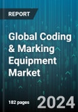 Global Coding & Marking Equipment Market by Technology (CIJ Printing & Coding, DOD Printing, Laser Coding & Marking), Component (Consumables, Hardware, Software), Surface, Industry - Forecast 2023-2030- Product Image