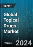 Global Topical Drugs Market by Product (Liquid Formulations, Semi-Solid Formulations, Solid Formulations), End-use (Burn Centers, Home Care Settings, Hospitals & Clinics) - Forecast 2024-2030- Product Image
