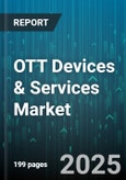 OTT Devices & Services Market by Device Type (Gaming Consoles, Laptops & PCs, Set-Top Boxes), Service Type (Live Streaming, OTT Music Streaming, Video-on-Demand), Content Type, Revenue Source, End User - Global Forecast 2025-2030- Product Image