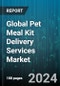 Global Pet Meal Kit Delivery Services Market by Pet (Cats, Dogs), Food (Dry, Wet), Subscription, Application - Forecast 2024-2030 - Product Image