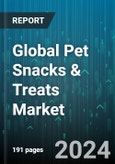 Global Pet Snacks & Treats Market by Product (Chewables, Eatables), Distribution Channel (Online, Specialty Pet Stores, Supermarkets & Hypermarkets) - Forecast 2024-2030- Product Image