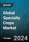 Global Specialty Crops Market by Crop Category (Conventional, Organic), Crop Type (Fruits & Vegetables, Herbs & Spices, Tree Nuts), Application - Forecast 2024-2030 - Product Image