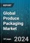Global Produce Packaging Market by Packaging Type (Bags & Liners, Corrugated Boxes, Molded Pulp Containers), Application (Food Grains, Fruits, Vegetables), End User Type - Forecast 2024-2030 - Product Image