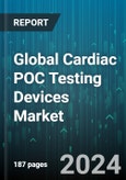 Global Cardiac POC Testing Devices Market by Test Type (Brain Natriuretic Peptide Test, Troponin Test), Product Type (Analyzers, Cardiac Markers Test), End-User - Forecast 2024-2030- Product Image