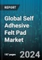 Global Self Adhesive Felt Pad Market by Material (Metal, Plastic, Polyester), Application (Furniture, Glass & Ceramics, Ornaments) - Forecast 2024-2030 - Product Thumbnail Image