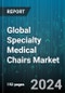 Global Specialty Medical Chairs Market by Product (Examination Chairs, Rehabilitation Chairs, Treatment Chairs), End User (Clinics, Hospitals) - Forecast 2023-2030 - Product Image