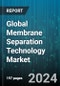 Global Membrane Separation Technology Market by Technology (Microfiltration, Nanofiltration, Reverse Osmosis), Material (Polyamide, Polyethersulfone (PES), Polysulfone (PSF)), Application - Forecast 2024-2030 - Product Thumbnail Image
