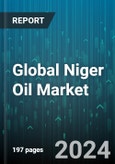 Global Niger Oil Market by Extraction Methods (Cold Pressed Process, Expeller Pressed Process, Solvent Extracted Process), Application (Animal Feed, Biofuel, Cosmetics and toiletries), Distribution Channels - Forecast 2024-2030- Product Image
