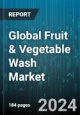 Global Fruit & Vegetable Wash Market by Product Type (Liquid & Sprays, Water Dissolvable & Powders, Wipes), Category (Plain, Scented), Distribution Channel, End-Use - Forecast 2024-2030- Product Image