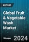 Global Fruit & Vegetable Wash Market by Product Type (Liquid & Sprays, Water Dissolvable & Powders, Wipes), Category (Plain, Scented), Distribution Channel, End-Use - Forecast 2023-2030 - Product Thumbnail Image